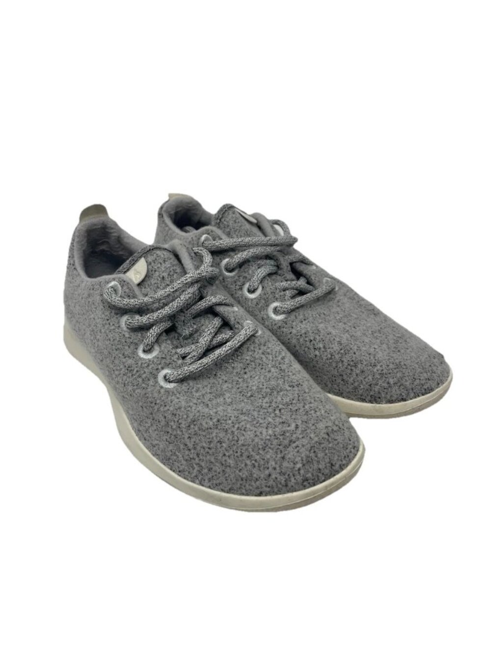 Allbirds Dapple Grey Wool Runner Lace Up Athletic Running Shoe Women's